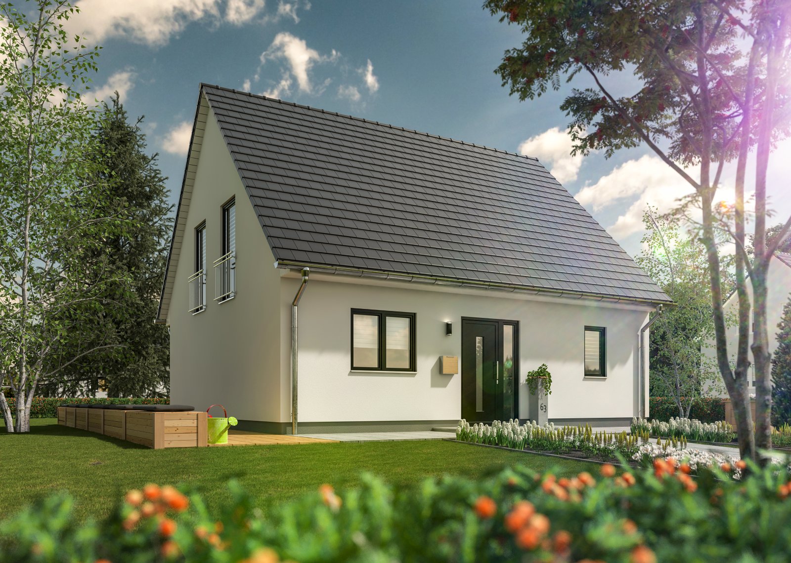 Ihr Familienparadies: Das Flair 134 – großzügig, hell und sicher