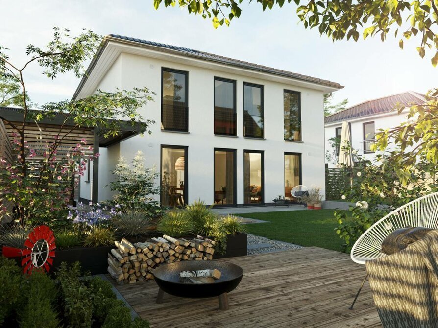 Altenberge: Ihr modernes Zuhause: Stadtvilla 145 – viel Licht und klares Design 